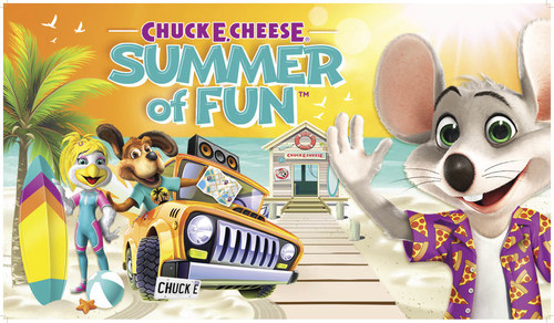Chuck E Cheese Summer Concert Tour Sweepstakes