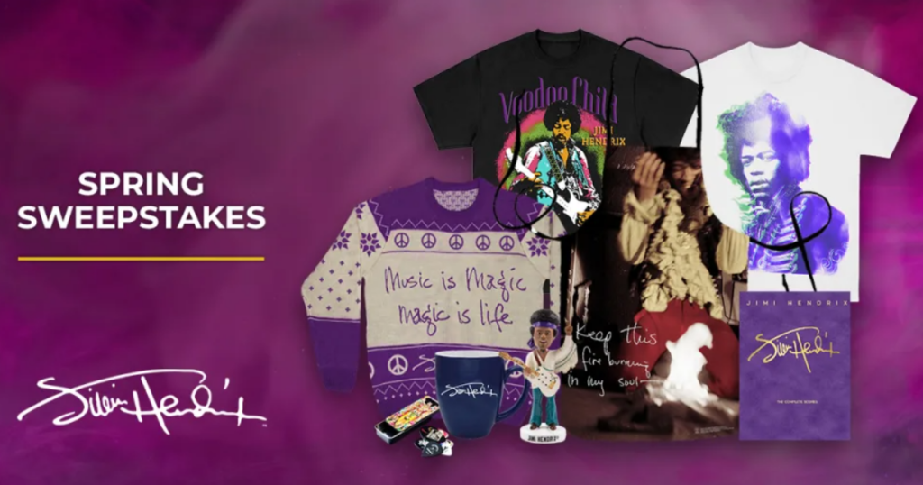 Authentic Hendrix Spring Sweepstakes
