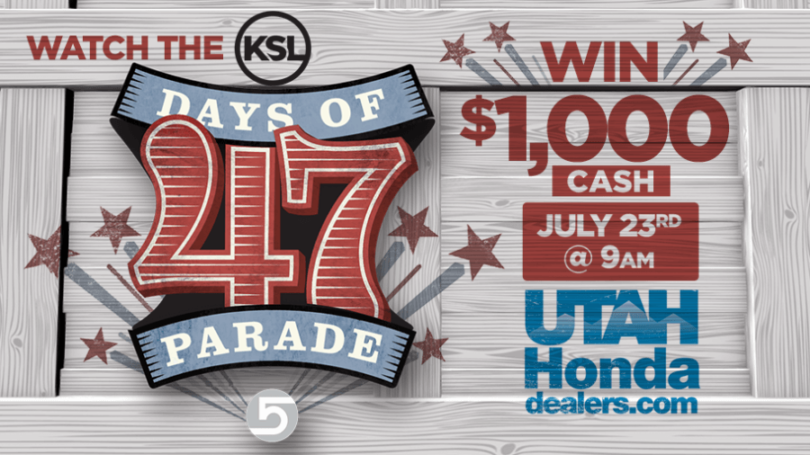 KSL Days of 47 Parade Contest 2022