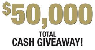 Furniture Row 50th Anniversary Total Cash Giveaway