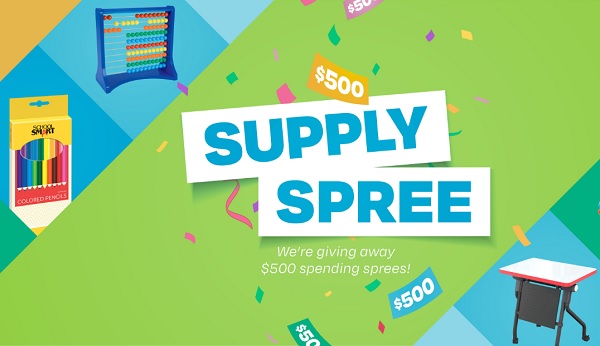 School Specialty Free Shopping Spree Sweepstakes 