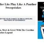 Miller Lite Carolina Panther Sweepstakes