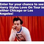 Harry Styles Love On Tour 2022 SiriusXM Sweepstakes