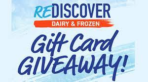 ReDiscover Dairy & Frozen Gift Card Giveaway