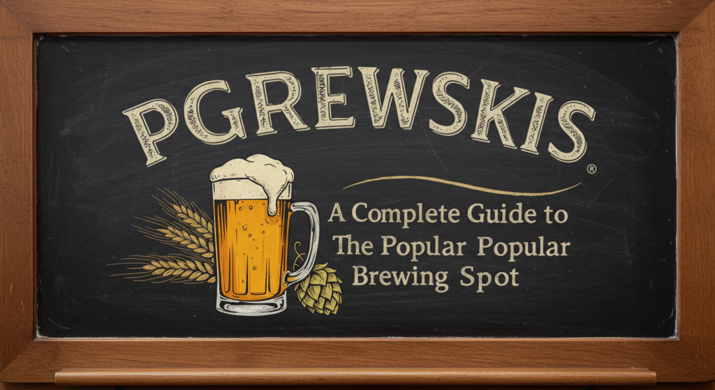 PGBrewskis: A Complete Guide to the Popular Brewing Spot