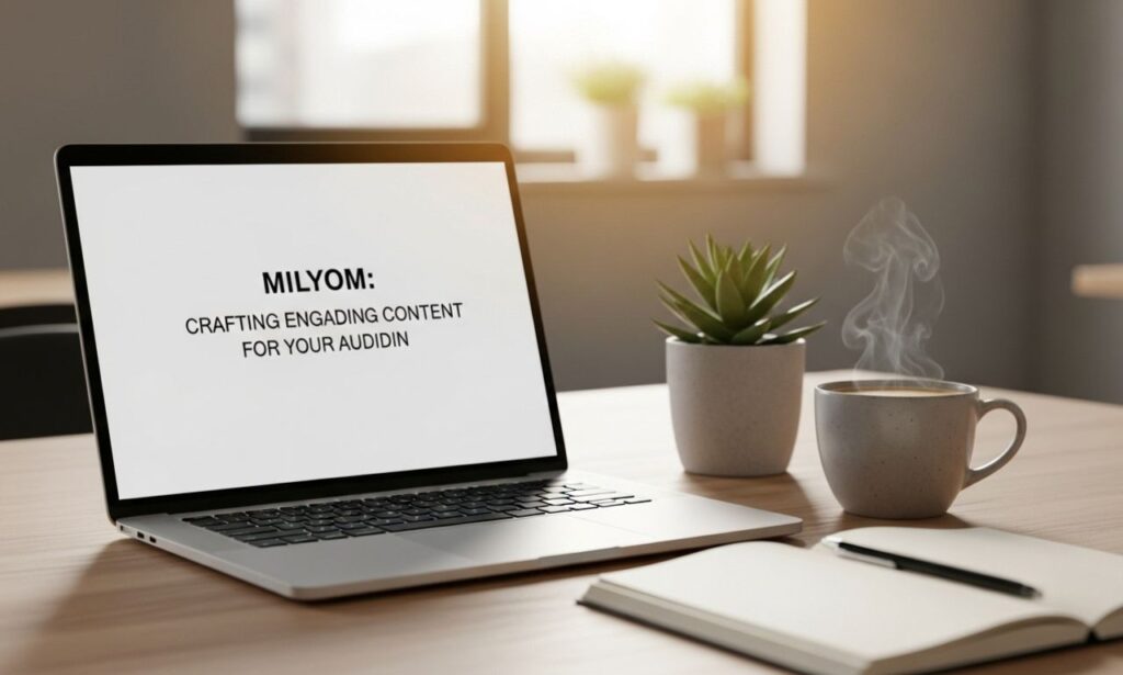 Milyom: Crafting Engaging Content for Your Audience