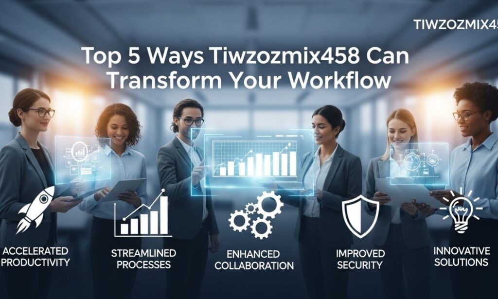 Top 5 Ways Tiwzozmix458 Can Transform Your Workflow