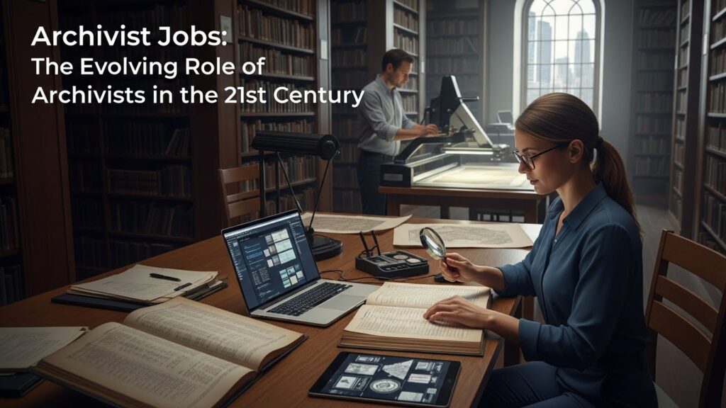 Archivist jobs: The Evolving Role of Archivists in the 21st Century