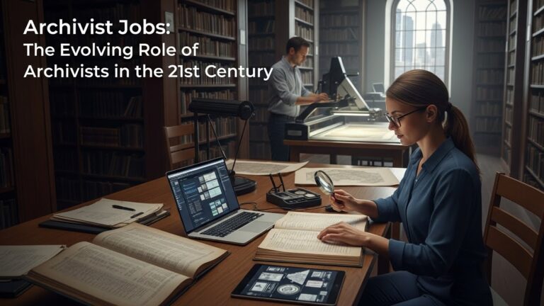 Archivist jobs: The Evolving Role of Archivists in the 21st Century