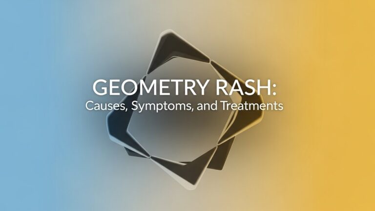 Geometry Rash: Causes, Symptoms, and Treatments