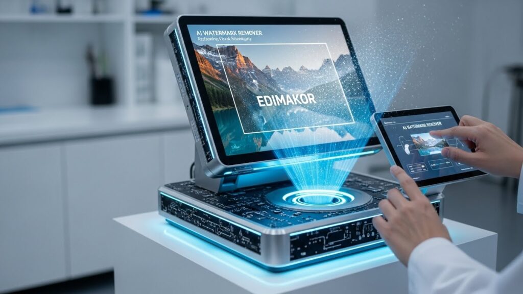 Edimakor Unveils AI Watermark Remover to Reclaim Visual Sovereignty